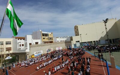 Celebración escolar del Día de Andalucía