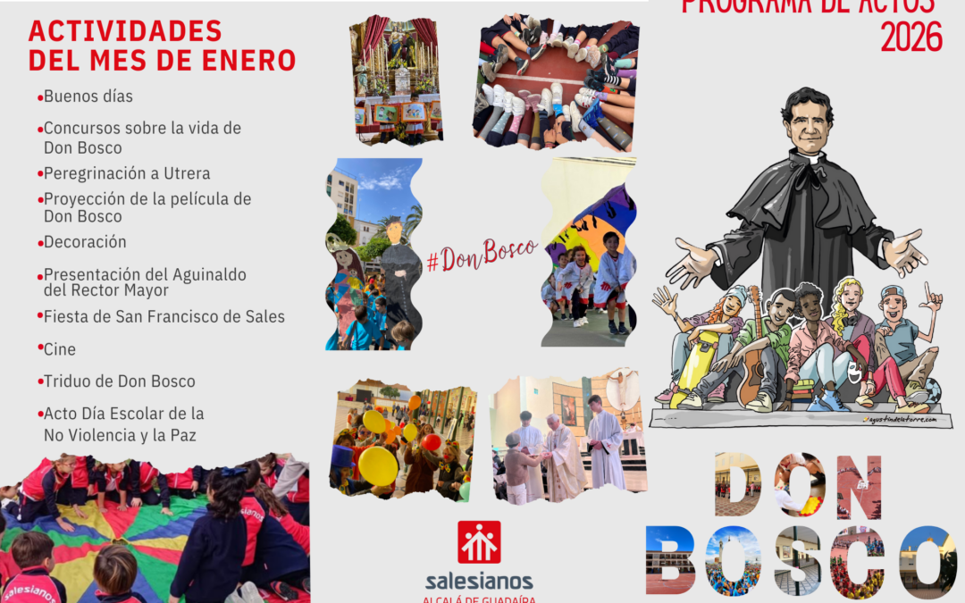 La Casa celebra a Don Bosco con un amplio programa de celebraciones y actos