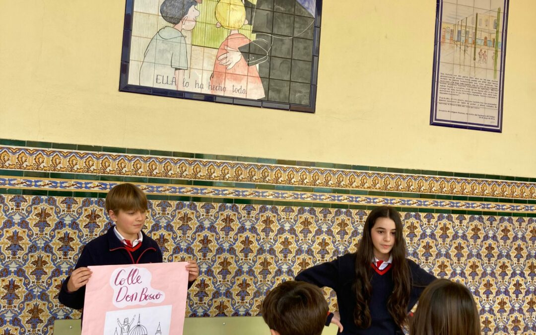 La vida de Don Bosco en viñetas