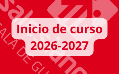 Inicio de curso 2026-2027