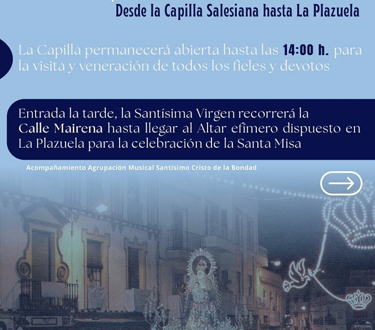 La Virgen del Águila en nuestra capilla